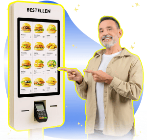 Selbstbedienungskiosk für Restaurants