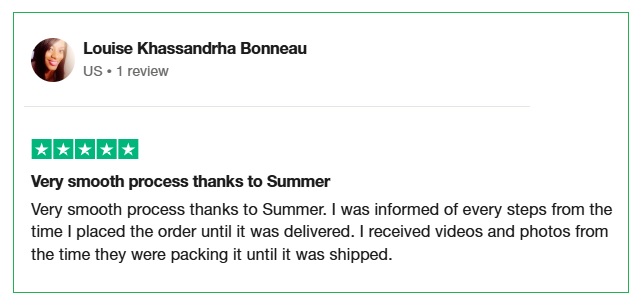 kiosk testimonial